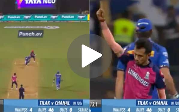 [Watch] Tilak Varma Joins 'Failed' Rohit, Pandya In Dugout After Brief Fightback Vs RR